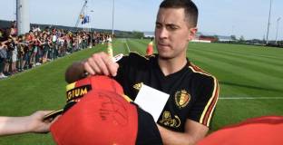 Реал Мадрид започна да продава фланелки на Азар