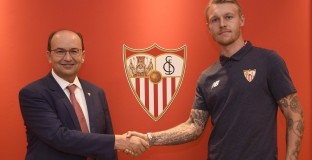 Севиля обяви за трансфера на Кяер 