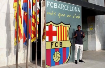 Дембеле е в Барселона.