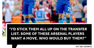 Невил: Някои играчи искат да напуснат Арсенал, но кой ще ги купи 