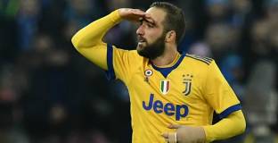 Игуаин: Потърсих Де Лаурентис на трибуните, но не го намерих 