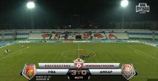 Уфа - Амкар 3:0 