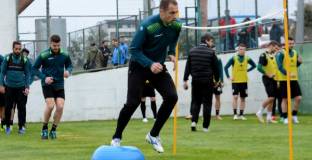 Тежки тренировки за Черно море в Турция, дуо поднови занимания