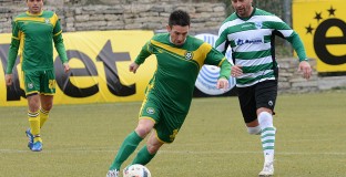 Юношите на Черно море направиха 1:1 с мъжете на Добруджа