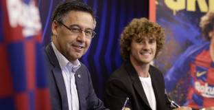 Бартомеу призна, че Барса е теглила заем заради Гризман