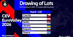 Ясни са съперниците на волейболистките на Евро 2026