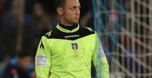 Отстраниха съдията от Фиорентина - Интер