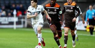 Суонзи - Брентфорд 4:1 