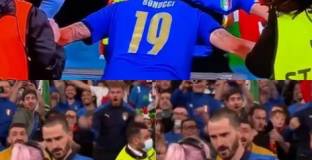 Стюард обърка Бонучи за фен