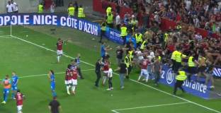 Президентът на Марсилия коментира инцидента в мача с Ница