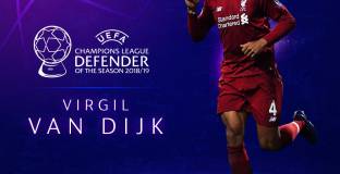 Ван Дайк е най-добрият защитник в ШЛ сезон 2018/19