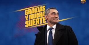 Барселона обяви за уволнението на Валверде и назначаването на Сетиен