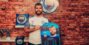 Агуеро установи рекорд във Висшата лига