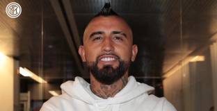 Видал пристигна в Милано