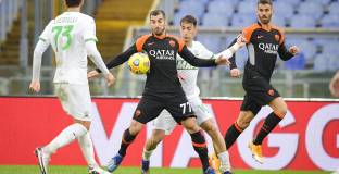 Рома с реми срещу Сасуоло преди двубоя с ЦСКА (видео)