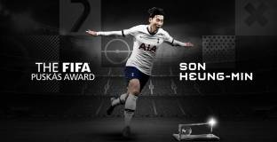 Сон получи приза за гол на годината според версията на ФИФА