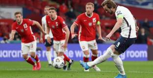 Кейн стана рекордьор по дузпи за „Трите лъва” 