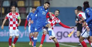 Хърватия се измъчи срещу Кипър за първата си победа в квалификациите