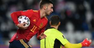 Късен гол спаси Испания от излагация срещу Грузия