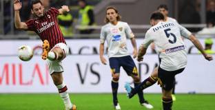 Късен гол провали шансовете на Милан за три точки срещу Лече