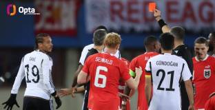 Сане се извини за червения картон