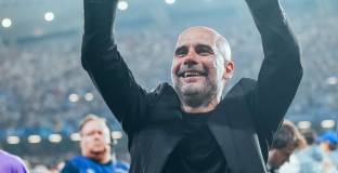  Гуардиола е първият треньор с требъл с два различни отбора