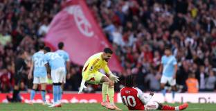 Мартинели спаси Арсенал от загуба срещу Ман Сити 