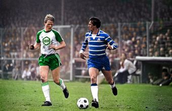 Куман и Кройф. Грьонинген срещу Аякс, 1982 г. 