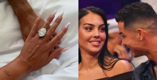 Роналдо сподели годежа си за Джорджина Родригес