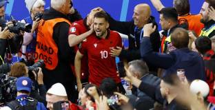 Албански национал вкара най-бързия гол на Европейско първенство 