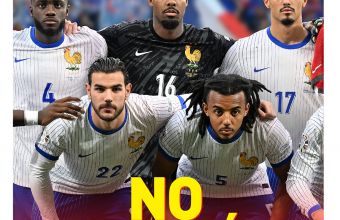 Страница на Equipe преди Франция и Испания. 