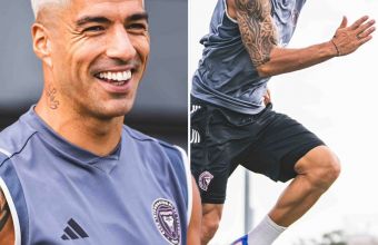 Луис Суарес смени прическата си. 