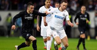 Айнтрахт Франкфурт и Интер оставиха всичко най-интересно за реванша (видео)