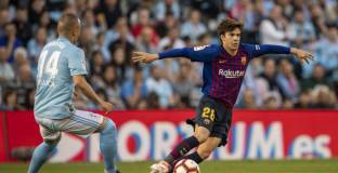 Селта с важна победа срещу резервите на Барса (видео)