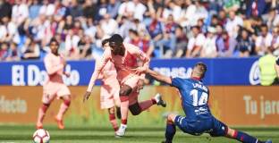 Експериментална Барса не вкара на аутсайдерите в Ла Лига (видео)