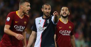 Рома взе дербито срещу Юве и си спечели важни три точки