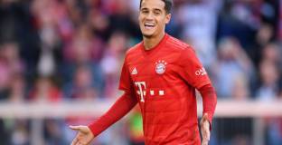 Байерн възнамерява да продължи наема на Коутиньо до края на сезона