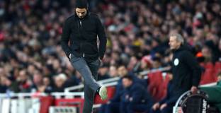 Артета: Резултатът е жесток