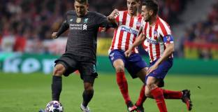 Атлетико взе първия двубой срещу Ливърпул