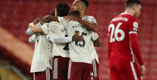 Арсенал повече от 5 г. няма победа като гост срещу 