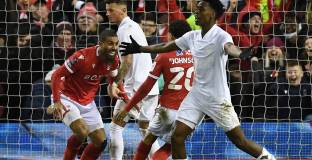 Нотингам отстрани титулярите на Арсенал (видео)