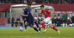 Хърватия се класира за плейофите след победа над Австрия 