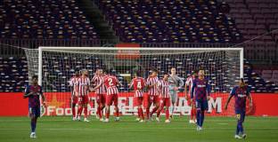 Барселона и Атлетико не се победиха в мач с три дузпи и автогол