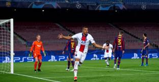 Мбапе стана най-младият играч с 25 гола в ШЛ