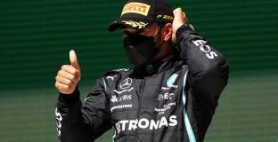 Хамилтън спечели първата в историята Гран при на Катар 