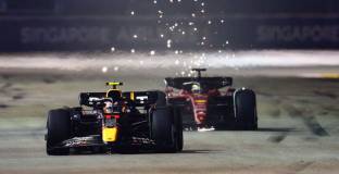 Перес спечели Гран При на Сингапур, Верстапен е седми 