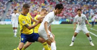 Швеция взе своето срещу Южна Корея