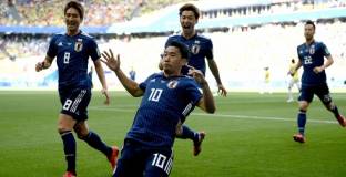 Япония удари 10 от Колумбия