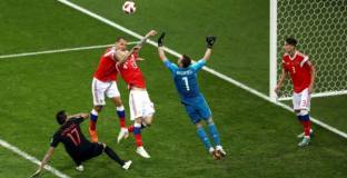 Русия - Хърватия 2:2 (3:4 след дузпи) 