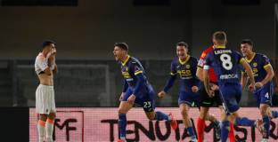 Верона с драматична победа срещу Рома